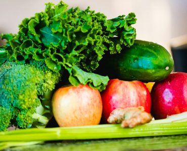 Making that green juices.
