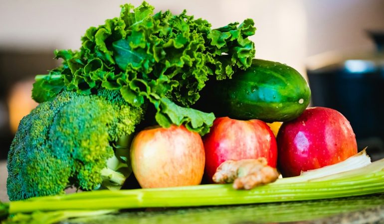 Making that green juices.